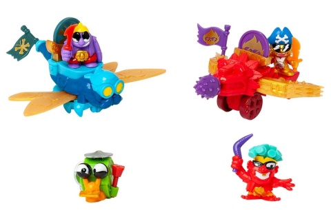 PIRATIX WILD KINGDOM CAPTAIN PACK 4 figurki Seria 4 zestaw losowy