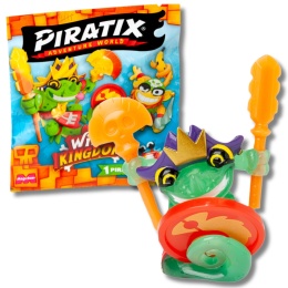 PIRATIX WILD KINGDOM Saszetka Figurka Niespodzianka 1szt. seria 4