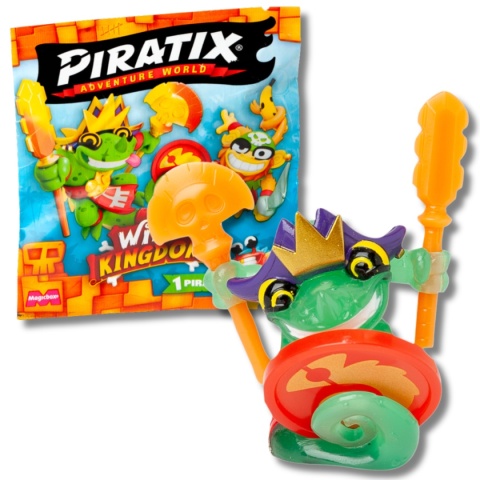 PIRATIX WILD KINGDOM Saszetka Figurka Niespodzianka 1szt. seria 4