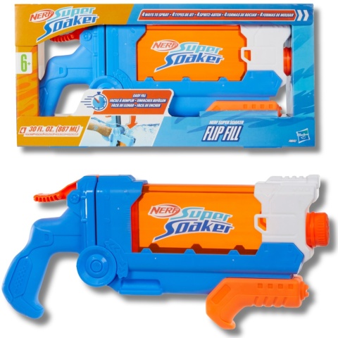 PISTOLET NA WODĘ NERF SUPER SOAKER FLIP FILL 887 ml 4 strumienie