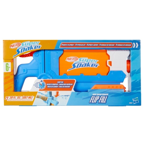 PISTOLET NA WODĘ NERF SUPER SOAKER FLIP FILL 887 ml 4 strumienie