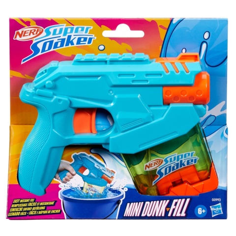 PISTOLET NA WODĘ NERF SUPER SOAKER Mini Dunk Fill 100ml szybkie napełnianie