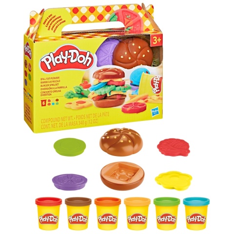 PLAY-DOH CIASTOLINA MAŁE PRZYSMAKI Z GRILLA zestaw kreatywny