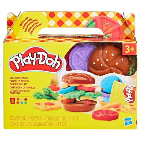 PLAY-DOH CIASTOLINA MAŁE PRZYSMAKI Z GRILLA zestaw kreatywny