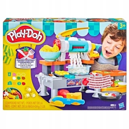 PLAY-DOH CIASTOLINA Super kuchnia z dźwiękiem 6 puszek i akcesoria
