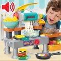 PLAY-DOH CIASTOLINA Super kuchnia z dźwiękiem 6 puszek i akcesoria