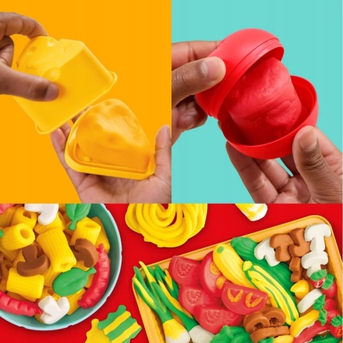 PLAY-DOH CIASTOLINA Super kuchnia z dźwiękiem 6 puszek i akcesoria