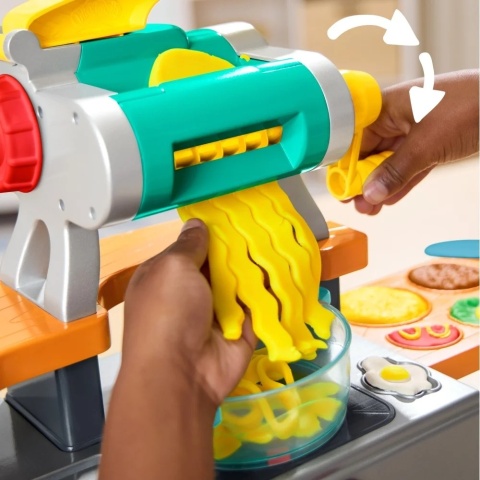 PLAY-DOH CIASTOLINA Super kuchnia z dźwiękiem 6 puszek i akcesoria