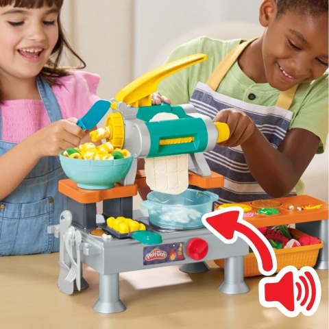 PLAY-DOH CIASTOLINA Super kuchnia z dźwiękiem 6 puszek i akcesoria