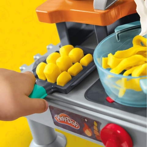 PLAY-DOH CIASTOLINA Super kuchnia z dźwiękiem 6 puszek i akcesoria