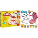 PLAY-DOH Dentysta CIASTOLINA zestaw stomatologiczny 6 tub akcesoria