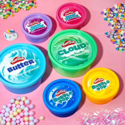 PLAY-DOH KAWAII MIX & PLAY 6-PAK ZESTAW MAS PLASTYCZNYCH SENSORYCZNYCH