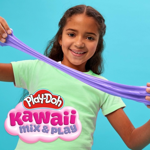 PLAY-DOH KAWAII MIX & PLAY 6-PAK ZESTAW MAS PLASTYCZNYCH SENSORYCZNYCH