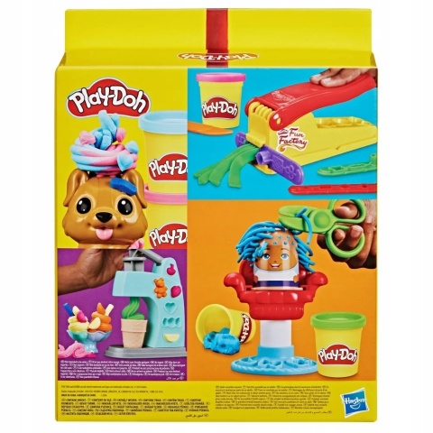 Play-Doh CIASTOLINA 4w1 cztery mini zestawy 8 tub akcesoria kreatywne