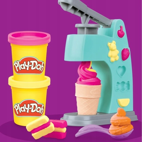 Play-Doh CIASTOLINA 4w1 cztery mini zestawy 8 tub akcesoria kreatywne