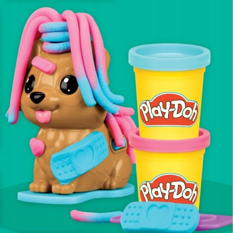Play-Doh CIASTOLINA 4w1 cztery mini zestawy 8 tub akcesoria kreatywne