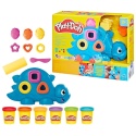 Play-Doh CIASTOLINA Dinozaur zestaw kreatywny 6 tub 340 g akcesoria