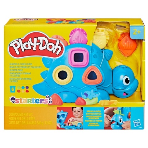 Play-Doh CIASTOLINA Dinozaur zestaw kreatywny 6 tub 340 g akcesoria