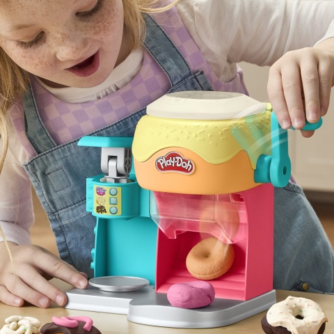Play-Doh CIASTOLINA Pączkarnia zestaw kreatywny do robienia pączków akcesoria
