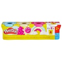 Play-Doh CIASTOLINA konfetti zestaw kreatywny 4 tuby 340 g