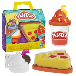 Play-Doh CIASTOLINA pizza i milkshake 113 g zestaw kreatywny fast food
