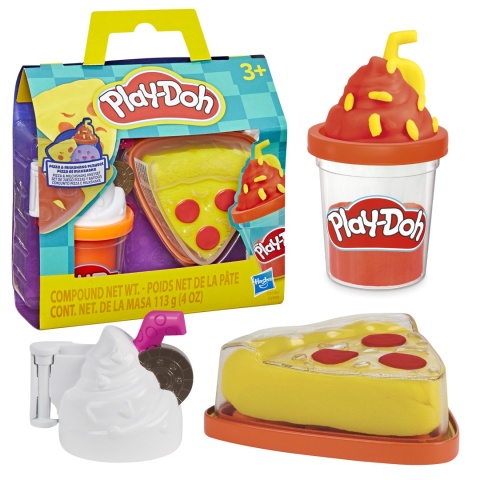 Play-Doh CIASTOLINA pizza i milkshake 113 g zestaw kreatywny fast food