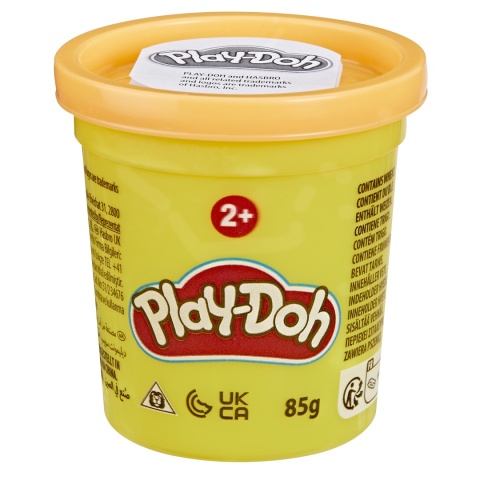 Play-Doh CIASTOLINA pomarańczowa 85 g pojedyncza tuba masa plastyczna