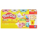 Play-Doh CIASTOLINA tęczowe kolory 8 tub zestaw uzupełniający 680 g