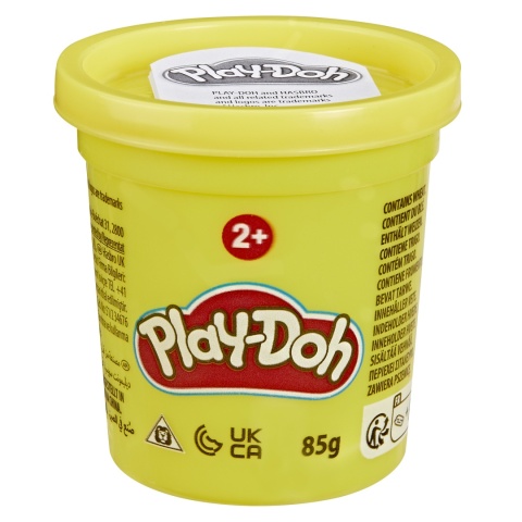 Play-Doh CIASTOLINA żółta 85 g pojedyncza tuba masa plastyczna