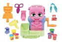 Play-Doh Salon fryzjerski CIASTOLINA zestaw stylista fryzur 6 tub akcesoria