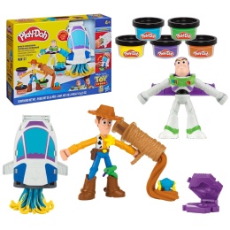 Play-Doh TOY STORY kosmiczne kreacje ciastolina 5 kolorów statek figurki