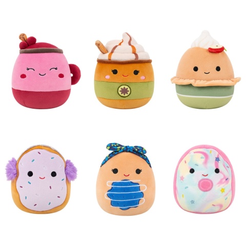 SQUISHMALLOWS DESSERT MYSTERY pluszak Niespodzianka Maskotka