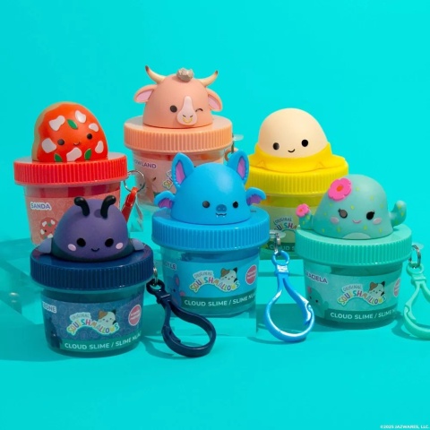 SQUISHMALLOWS MYSTERY MINI SLIME SQUAD saszetka niespodzianka slime brelok