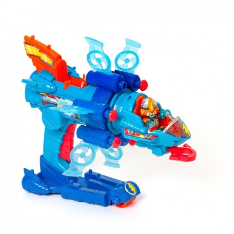 SUPERTHINGS BLASTER JET pojazd Kid Kazoom HELIKOPTER odrzutowiec wyrzutnia