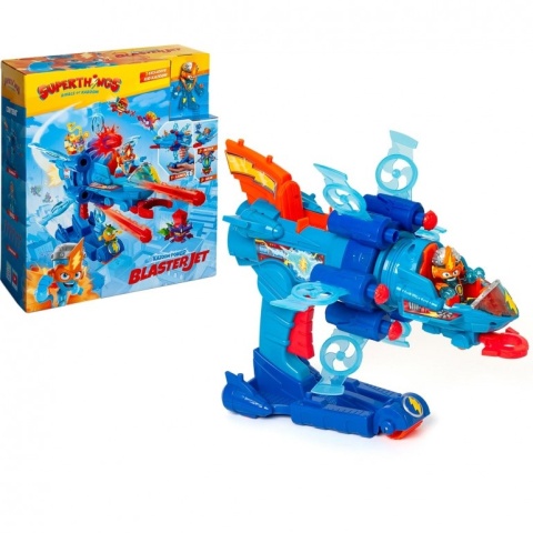 SUPERTHINGS BLASTER JET pojazd Kid Kazoom HELIKOPTER odrzutowiec wyrzutnia