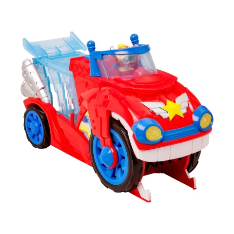 SUPERTHINGS Bite Attack pojazd z figurką Doc Vroom Kazoom Power auto