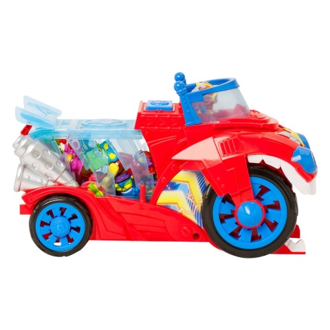 SUPERTHINGS Bite Attack pojazd z figurką Doc Vroom Kazoom Power auto