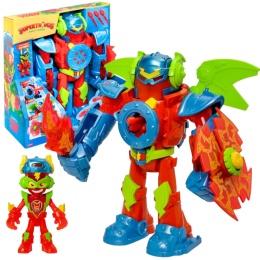 SUPERTHINGS TITAN FURY mega robot Kid Fury figurka miecz tarcza wyrzutnia