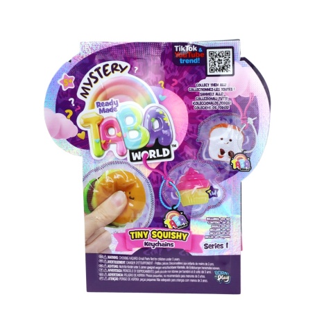 Squishy Mystery MINI SQUAD saszetka niespodzianka slime Brelok Taba World