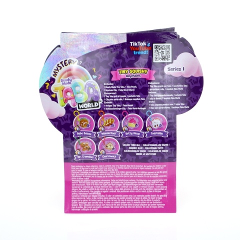 Squishy Mystery MINI SQUAD saszetka niespodzianka slime Brelok Taba World