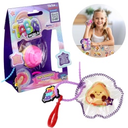 TINY TABA WORLD SQUISHY GNIOTEK BRELOK MYSTERY SERIA 1 kolekcjonerski