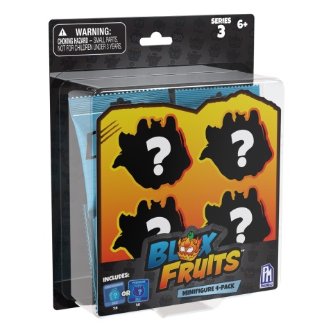 BLOX FRUITS Mini figurka 4 figurki kod DLC Zestaw Seria 3 ROBLOX