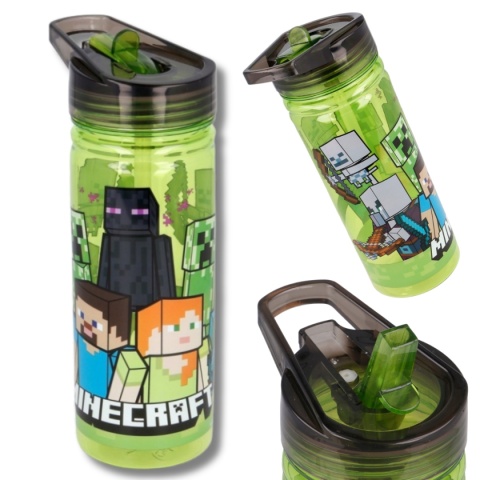 BUTELKA MINECRAFT 580 ML TRITAN Bidon na wodę do szkoły