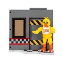 FNAF CHICA figurka 13 cm z biurem Office Set ruchoma JUMPSCARE