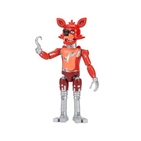 FNAF FOXY figurka 13 cm z biurem Office Set ruchoma JUMPSCARE