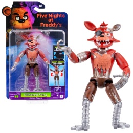 FNAF WITHERED FOXY figurka 12 cm ruchoma jump scare świecące oczy