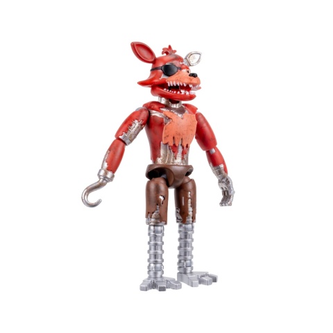 FNAF WITHERED FOXY figurka 12 cm ruchoma jump scare świecące oczy
