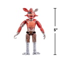FNAF WITHERED FOXY figurka 12 cm ruchoma jump scare świecące oczy