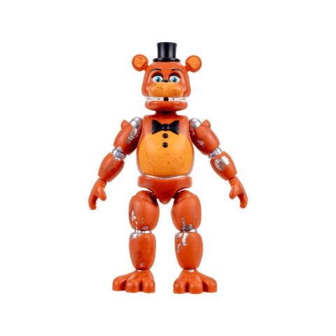 FNAF WITHERED FREDDY figurka 12 cm ruchoma jump scare świecące oczy