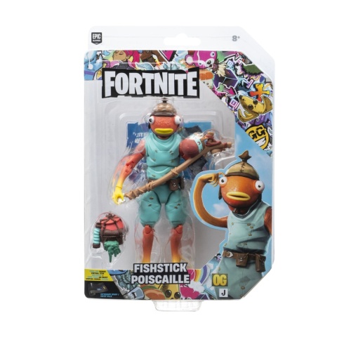 FORTNITE FISHSTICK figurka 15 cm Legendary Series ruchoma z kodem do gry